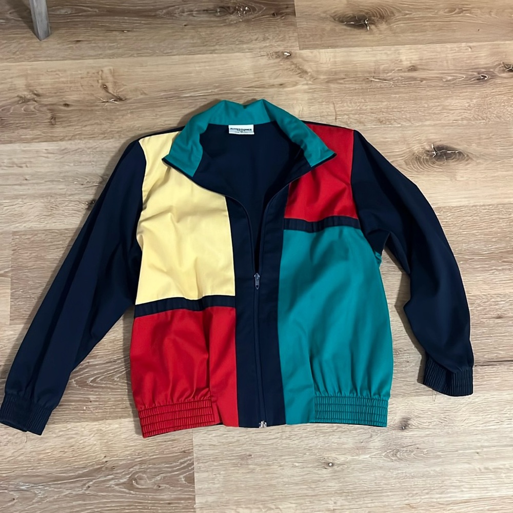 Alfred Dunner Vintage Colorblock Jacket